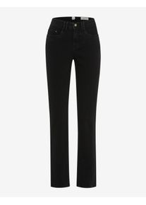 Brax Damen Five-Pocket-Hose Style CAROLA CLEAN BLACK, denim schwarz, Gr. 48