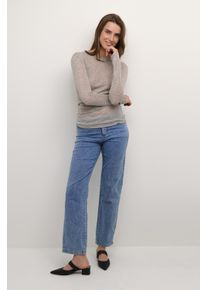 Karen Simonsen Langarm-Shirt Slim fit grey