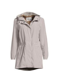 LANDS' END Wasserdichte Regenjacke SQUALL mit Packfach, Damen,  Beige, Polyester, by Lands' End