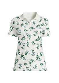 LANDS' END Supima-Poloshirt f&uuml;r Damen in Plus-Gr&ouml;&szlig;e, Damen, size: plus, Schwarz, Baumwolle, by Lands' End