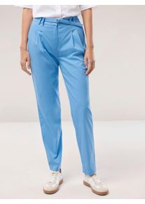 Walbusch Bundfaltenhose aus Baumwollmix