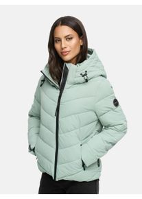 Marikoo Damen Steppjacke Samuiaa &ndash; warm, modern & mit abnehmbarer Kapuze