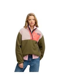 Superdry Damen-Fleecejacke mit Farbblockmuster