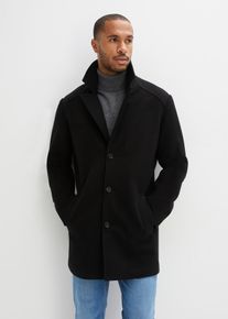 bonprix Kurzmantel mit Woll-Anteil, schwarz, Gr.48, Sch&ouml;ner Kurzmanteil im Cabanjacken-Stil mit Woll-Anteil