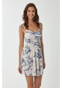Bedrucktes Mini-Kleid