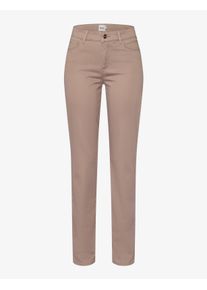 Brax Damen Five-Pocket-Hose Style SHAKIRA TAUPE, hellbraun, Gr. 32