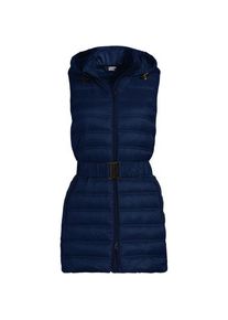 LANDS' END Daunenweste WANDERWEIGHT Verstaubar Ultraleicht mit G&uuml;rtel, Damen,  Blau, Nylon, by Lands' End