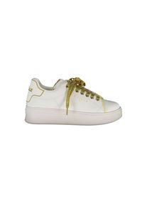 Gaelle Paris Bianco Polyurethan Damen Sneaker