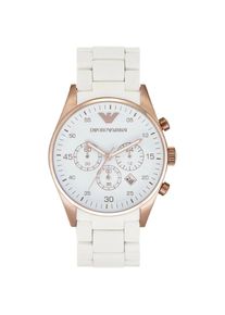 Emporio Armani AR5920 Damen Sportivo Uhr Wei&szlig;