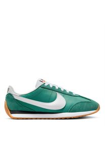 Nike - "Waffle Debut" Sneaker f&uuml;r Damen, Wildleder, Keilabsatz (Immergr&uuml;n)