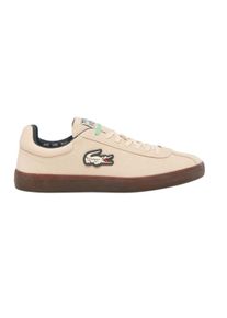 Lacoste - "Baseshot" Sneaker f&uuml;r Herren, Wildleder (Pink)