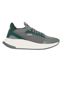 BOSS - "TTNM EVO" Sneaker f&uuml;r Herren, Wildleder (Gr&uuml;n)