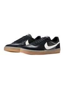 Nike - Sneaker f&uuml;r Damen, Leder, Flach (Schwarz/Gummi Rosa)