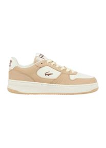 Lacoste - "L001" Sneaker f&uuml;r Damen, Leder (Braun)