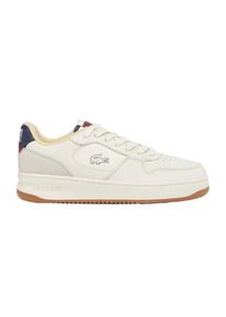 Lacoste - "L001" Sneaker f&uuml;r Herren, Leder (Naturwei&szlig;)