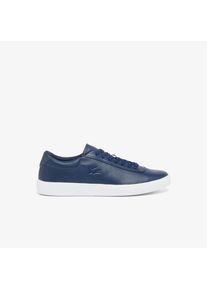Lacoste - "Baseshot" Sneaker f&uuml;r Herren, Leder (Dunkles Marineblau/Wei&szlig;)