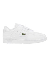 Lacoste - "Court Cage" Sneaker f&uuml;r Herren, Leder (Wei&szlig;)