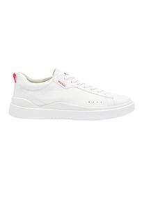 HUGO BOSS - "Tenn" Sneaker f&uuml;r Herren, Leder, Flach (Wei&szlig;)