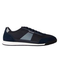 BOSS - "Nitan" Sneaker f&uuml;r Herren, Wildleder (Blau)