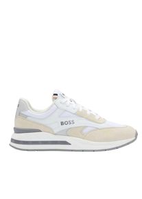BOSS - "Kurt" Sneaker f&uuml;r Herren, Leder (Wei&szlig;)