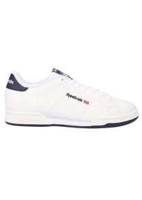 Reebok - "NPC II SYN" Sneaker f&uuml;r Herren/Damen Unisex (Wei&szlig;/Marine)