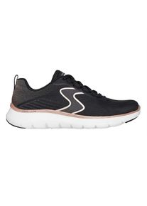 Skechers - "Flex Appeal 5.0" Sneaker f&uuml;r Damen, Flach (Schwarz/Ros&eacute;gold)