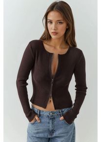 Sabrina Zip-Pullover
