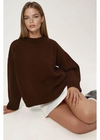 Rundhals Gem&uuml;tlicher Pullover