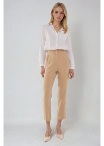 Hochtaillierte Zigarettenhose