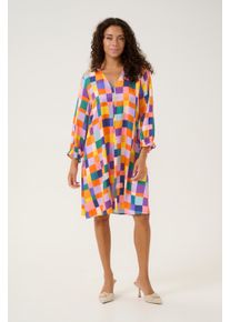Culture Kleid mit femininer Silhouette multicolour