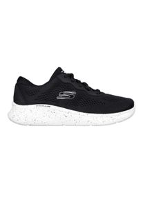 Skechers - Gefleckt Sneaker f&uuml;r Damen (Schwarz/Wei&szlig;)