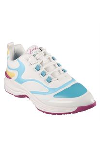 Skechers - "Hot Melt" Sneaker f&uuml;r Damen (Wei&szlig;/Gr&uuml;n/Schwarz)