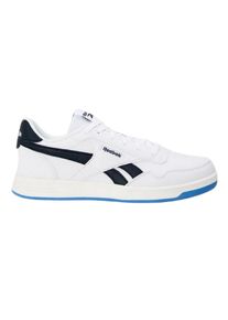 Reebok - "Court Advance" Sneaker f&uuml;r Herren/Damen Unisex, Leder, Flach (Wei&szlig;/Marine)
