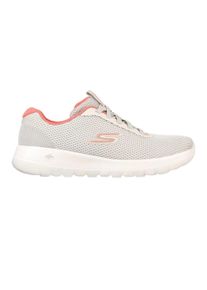 Skechers - "Go Walk Joy" Colour Pop Sneaker f&uuml;r Damen, Netzmaterial (Naturwei&szlig;/Pink)