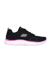 Skechers - "Track" Sneaker f&uuml;r Damen (Schwarz/Pink)