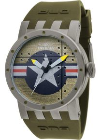 Invicta DNA 11648 Herren Uhr - Quartz Bewegung - Edelstahl mit Gr&uuml;nem Zifferblatt - 46 mm