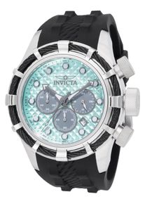 Invicta Bolt 49164 Herrenarmbanduhr - Quarzwerk - Edelstahl mit Blauem Zifferblatt - 50 mm