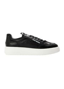 Steve Madden - "Orlando" Sneaker f&uuml;r Herren, Leder (Schwarz)
