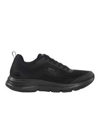 Slazenger - "Curve Support" Sneaker f&uuml;r Herren, Netzmaterial (Schwarz)