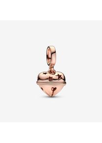 Pandora 'Festive' Damen Charm aus vergoldetem Metall - Rosa 782376C00