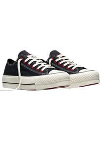 Converse - "Chuck Taylor" Schuhe mit Plattform-Sohlen f&uuml;r Damen, Canvas (Schwarz)