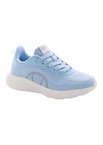 Ellesse - "Como" Logo Sneaker f&uuml;r Damen, Niedrig geschnitten (Himmelblau Gewaschen/Wei&szlig;)