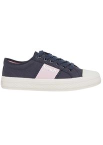 Bench - "Vicky" Sneaker f&uuml;r Damen, Canvas (Blau)