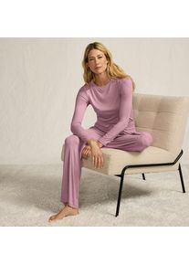 LANDS' END Pyjama-Set aus Viskose in Petite-Gr&ouml;&szlig;e f&uuml;r Damen, Damen, size: petite, Pink, Viskose, by Lands' End