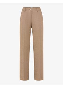 Brax Damen Flatfronthose Style MAINE DESERT, hellbeige, Gr. 32