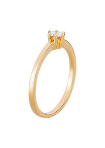 OROLINO Ring Gold 750 mit nat&uuml;rlichem Brillant 0,25ct.