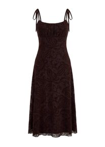 &Auml;rmelloses, gebl&uuml;mtes Maxikleid f&uuml;r Damen, l&auml;ssig/alltagstauglich, figurbetont