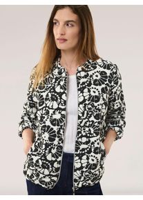 Walbusch Blouson Blumenjacquard