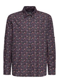King Kerosin Herren Langarmhemd Kustom Kulture