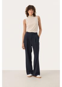 PART TWO Pants Suiting Classic fit Dark Navy
